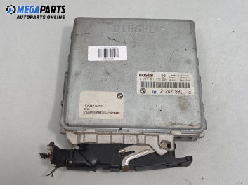 Компютър двигател за BMW 5 Series E39 Touring (01.1997 - 05.2004) 525 tds, 143 к.с., № 0 281 011 373