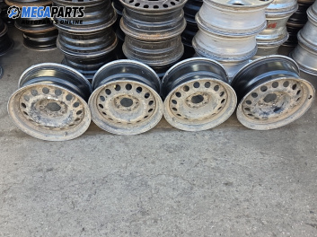 Стоманени джанти за BMW 5 Series E39 Touring (01.1997 - 05.2004) 15 цола, ширина 7 J (Цената е за комплекта)