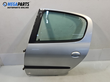 Врата за Peugeot 206 Hatchback (08.1998 - 12.2012), 4+1 вр., хечбек, позиция: задна, лява