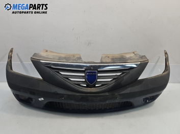 Предна броня за Dacia Logan MCV I (02.2007 - 02.2013), комби, позиция: предна
