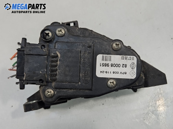 Потенциометър газ  за Renault Kangoo Van (08.1997 - 02.2008), № 8200089851