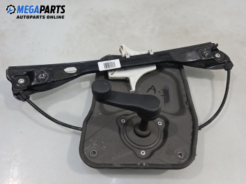 Ръчна машинка стъклоповдигач за Skoda Fabia II Hatchback (12.2006 - 12.2014), 4+1 вр., хечбек, позиция: задна, дясна