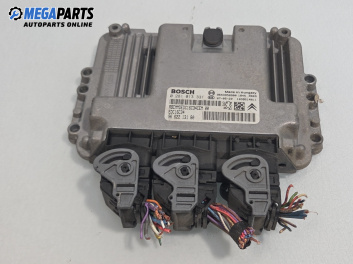 Компютър двигател за Peugeot 307 Hatchback (08.2000 - 12.2012) 1.6 HDi 110, 109 к.с., № 0281013331