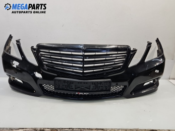 Предна броня за Mercedes-Benz E-Class Sedan (W212) (01.2009 - 12.2016), седан, позиция: предна