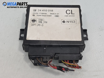 Комфорт модул за Opel Zafira A Minivan (04.1999 - 06.2005), №  24410018