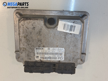 Компютър двигател за Opel Zafira A Minivan (04.1999 - 06.2005) 2.0 DTI 16V, 101 к.с., № 0 281 010 268