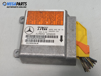Модул за AIRBAG за Mercedes-Benz M-Class SUV (W163) (02.1998 - 06.2005), №  A0025424818