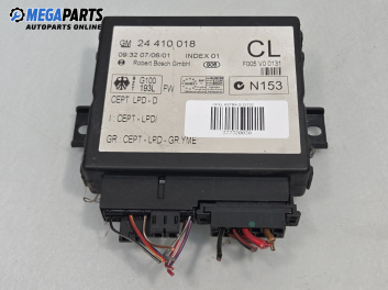 Комфорт модул за Opel Astra G Estate (02.1998 - 12.2009), № 24410018