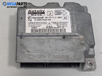 Модул за AIRBAG за Peugeot 207 CC Cabrio (02.2007 - 01.2015), № 9664402588