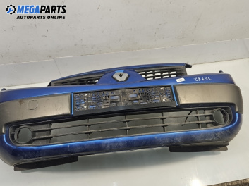Предна броня за Renault Scenic II Minivan (06.2003 - 07.2010), миниван, позиция: предна