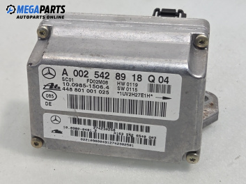 Сензор ESP за Mercedes-Benz M-Class SUV (W163) (02.1998 - 06.2005) ML 270 CDI (163.113), 163 к.с., № A0025428918