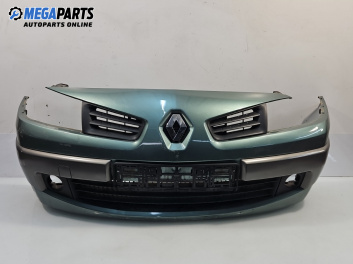 Предна броня за Renault Megane II Sedan (09.2003 - 12.2010), позиция: предна