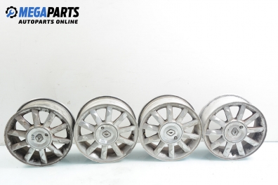 Алуминиеви джанти за Renault Modus / Grand Modus Minivan (09.2004 - 09.2012) 15 цола, ширина 6