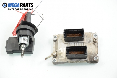 Компютър с контактен ключ и имобилайзер за Opel Meriva A Hatchback (05.2003 - 05.2010) 1.4 16V Twinport, 90 к.с., № Bosch 0 261 208 255