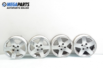 Алуминиеви джанти за Peugeot 207 Hatchback (02.2006 - 12.2015) 15 цола, ширина 6