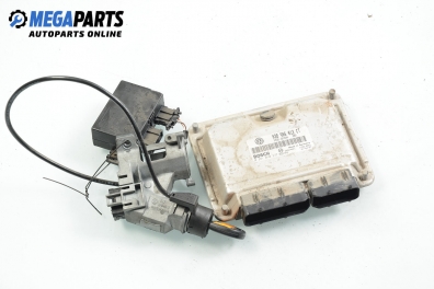 Компютър с контактен ключ и имобилайзер за Volkswagen Polo Hatchback III (10.1999 - 10.2001) 1.9 SDI, 64 к.с., № Bosch 0 281 010 377