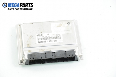 Компютър двигател за BMW 3 Series E46 Sedan (02.1998 - 04.2005) 316 i, 105 к.с., № Bosch 0 261 204 420 / DME 1 430 940
