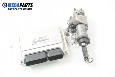 Компютър с контактен ключ за Volkswagen Passat Sedan B5.5 (10.2000 - 12.2005) 2.0, 130 к.с., № 3B0 907 557 R