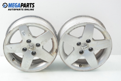 Алуминиеви джанти за Peugeot 307 Hatchback (08.2000 - 12.2012) 15 цола, ширина 6