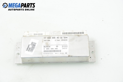 Компютър ABS/ESP за Mercedes-Benz E-Class Sedan (W211) (03.2002 - 03.2009), № Bosch 0 265 109 515