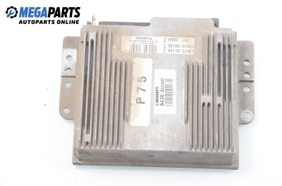 Компютър двигател за Hyundai Accent I Hatchback (10.1994 - 01.2000) 1.3 i 12V, 84 к.с., № Siemens K103300115 A / HMC 39100-22461