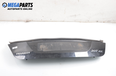 Заден капак за Peugeot 207 CC Cabrio (02.2007 - 01.2015), 2+1 вр., кабрио, позиция: задна