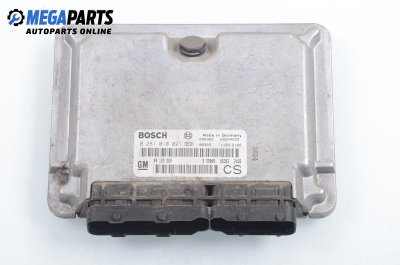 Компютър двигател за Opel Zafira A Minivan (04.1999 - 06.2005) 2.0 DI 16V, 82 к.с., № Bosch 0 281 010 021