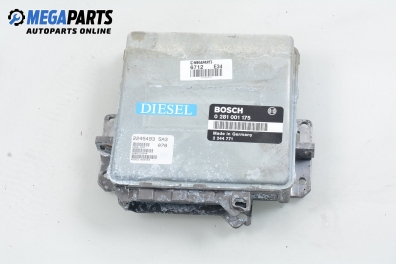 Компютър двигател за BMW 5 Series E34 Sedan (12.1987 - 11.1995) 525 td, 115 к.с., № Bosch 0 281 001 175
