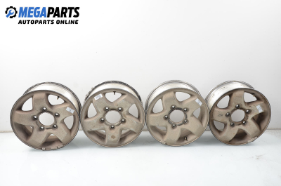 Алуминиеви джанти за Kia Sportage SUV I (04.1994 - 04.2005) 15 цола, ширина 6