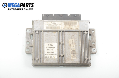 Компютър двигател за Citroen Xsara Break (10.1997 - 03.2010) 1.4 i, 75 к.с., № 9643784580-01