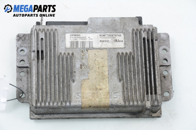 Компютър двигател за Renault Clio II Hatchback (09.1998 - 09.2005) 1.6 (B/CB0D), 90 к.с., № HOM7700875745
