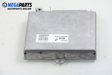 Компютър двигател за Renault Espace II Minivan (01.1991 - 12.1996) 2.0 (J636), 103 к.с., № Siemens S100820102