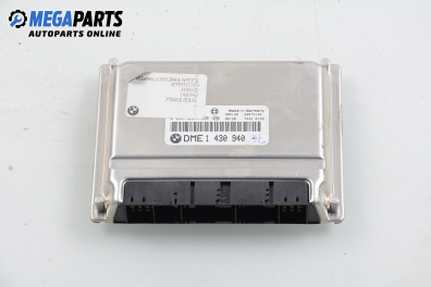 Компютър двигател за BMW 3 Series E46 Sedan (02.1998 - 04.2005) 316 i, 105 к.с., № DME 1 430 940