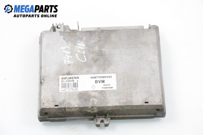 Компютър двигател за Renault Clio I Hatchback (05.1990 - 09.1998) 1.2 (B/C/S57A, B/C57S, 5/357F, 5/357J, 5/357L, 5/357R), 58 к.с., № HOM7700861423