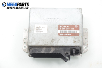 Компютър двигател за Peugeot 405 I Sedan (01.1987 - 12.1993) 1.9, 120 к.с., № Bosh 0 261 200 160