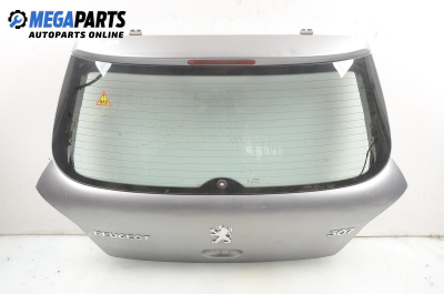Заден капак за Peugeot 307 Hatchback (08.2000 - 12.2012), 4+1 вр., хечбек, позиция: задна
