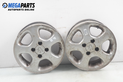 Алуминиеви джанти за Peugeot 306 Break (06.1994 - 04.2002) 15 цола, ширина 6