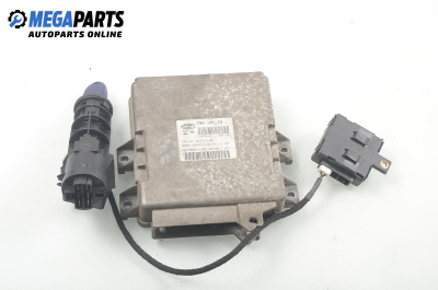 Компютър с контактен ключ и имобилайзер за Fiat Brava Hatchback (10.1995 - 06.2003) 1.6 16V (182.BB), 103 к.с.