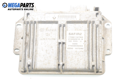 Компютър двигател за Renault Clio II Hatchback (09.1998 - 09.2005) 1.2 (BB0A, BB0F, BB10, BB1K, BB28, BB2D, BB2H, CB0A...), 58 к.с., № 7700112763