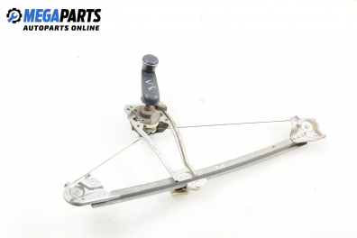 Ръчна машинка стъклоповдигач за Mercedes-Benz C-Class Sedan (W202) (03.1993 - 05.2000), 4+1 вр., седан, позиция: задна, лява