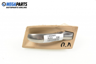 Вътрешна дръжка за BMW 5 Series E60 Sedan (E60) (07.2003 - 03.2010), 4+1 вр., седан, позиция: предна, лява