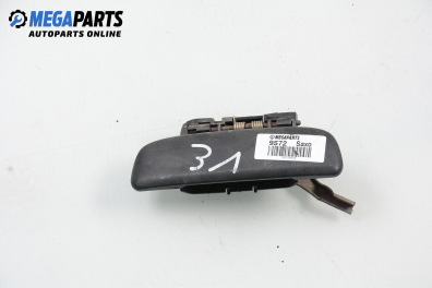 Външна дръжка за Citroen Saxo Hatchback (02.1996 - 04.2004), 4+1 вр., позиция: задна, лява