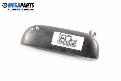 Външна дръжка за Nissan Micra II Hatchback (01.1992 - 02.2003), 4+1 вр., позиция: предна, лява