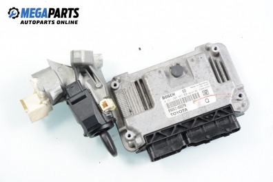 Компютър с контактен ключ за Toyota Yaris Hatchback II (01.2005 - 12.2014) 1.0 VVT-i, 69 к.с., № Bosch 0 261 208 841