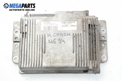 Компютър двигател за Renault Megane I Coach (03.1996 - 08.2003) 1.6 e (DA0F), 90 к.с., № Siemens S105300103 C