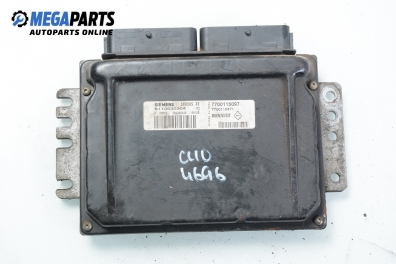 Компютър двигател за Renault Clio II Hatchback (09.1998 - 09.2005) 1.4 (B/CB0C), 75 к.с., № Siemens S110030304 C