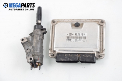 Компютър с контактен ключ за Volkswagen Bora Sedan (10.1998 - 12.2013) 1.9 TDI, 115 к.с., № Bosch 0 281 010 302