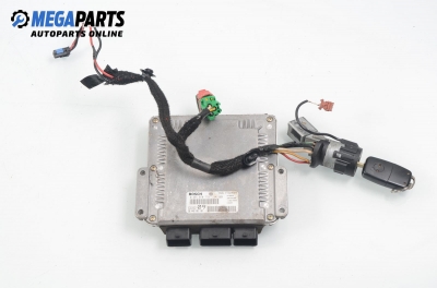 Компютър с контактен ключ за Peugeot 307 Hatchback (08.2000 - 12.2012) 2.0 HDi 110, 107 к.с., № Bosch 0 281 010 779