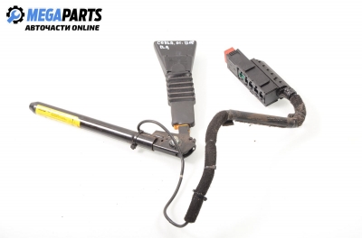 Закопчалка предпазен колан за Opel Corsa C Hatchback (09.2000 - 12.2009), 2+1 вр.