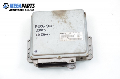 Компютър двигател за Peugeot 306 Hatchback (01.1993 - 10.2003) 1.6, 89 к.с., № BOSCH 0 261 200 676